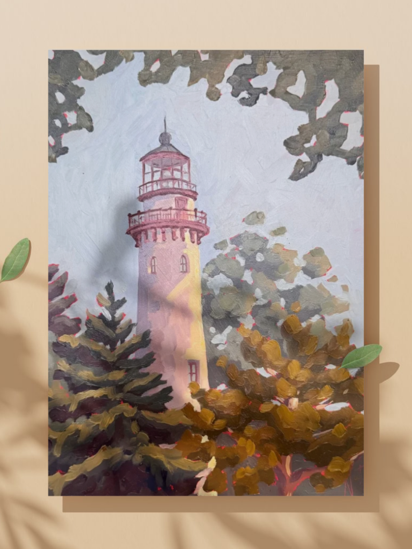 "Grosse Point Lighthouse" Print
