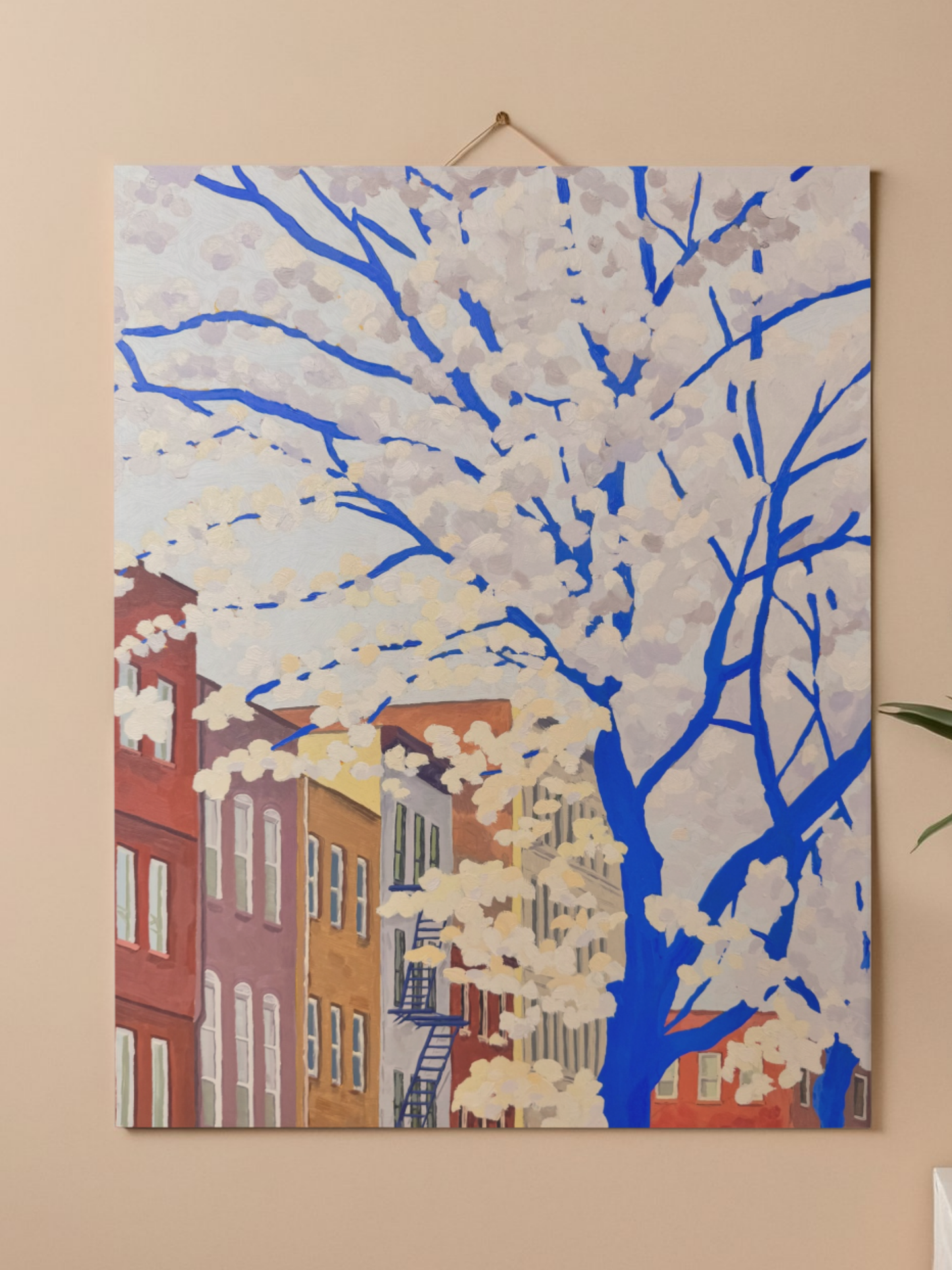 "Blooms in Williamsburg" Print
