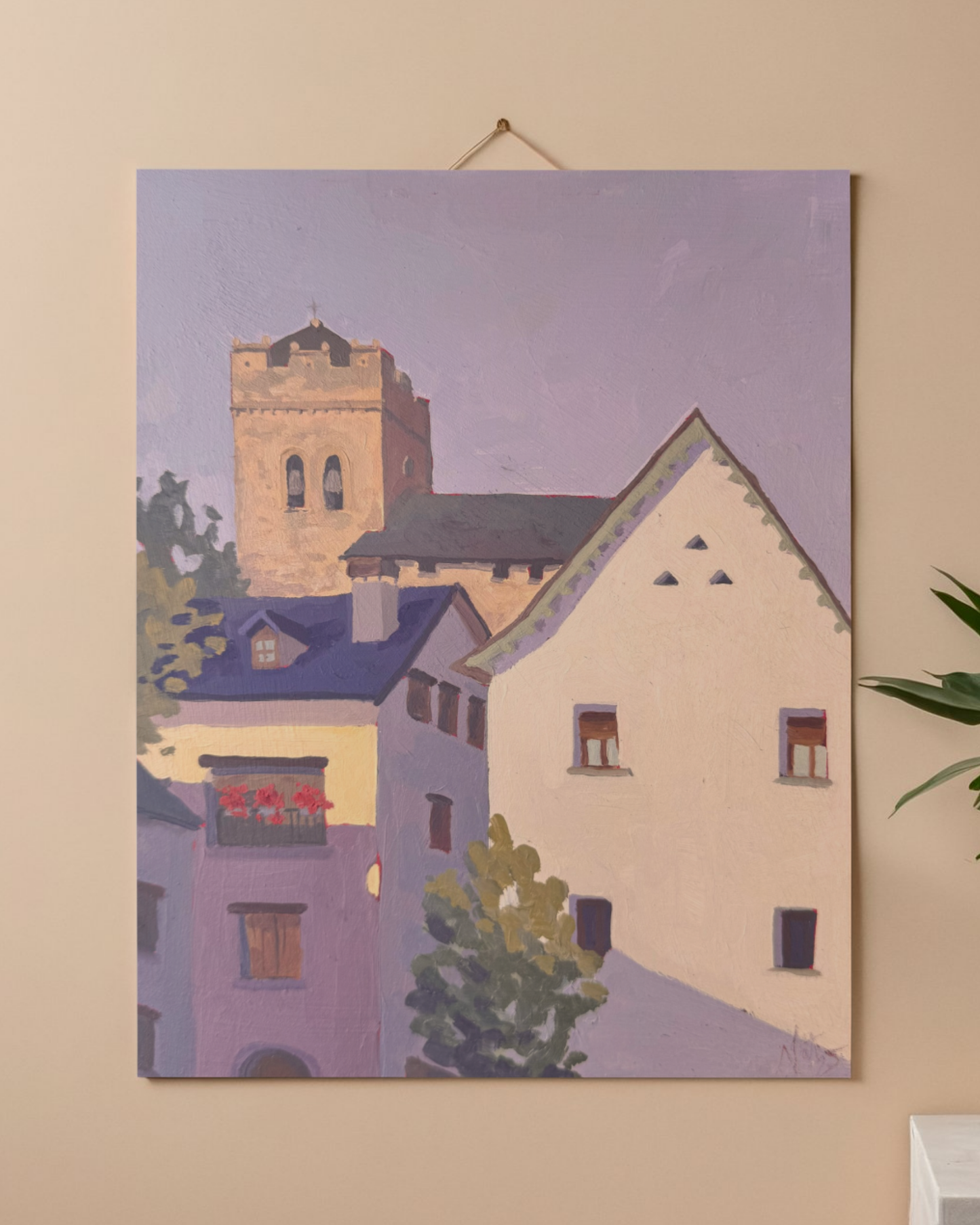 "Buildings of Broto" Print