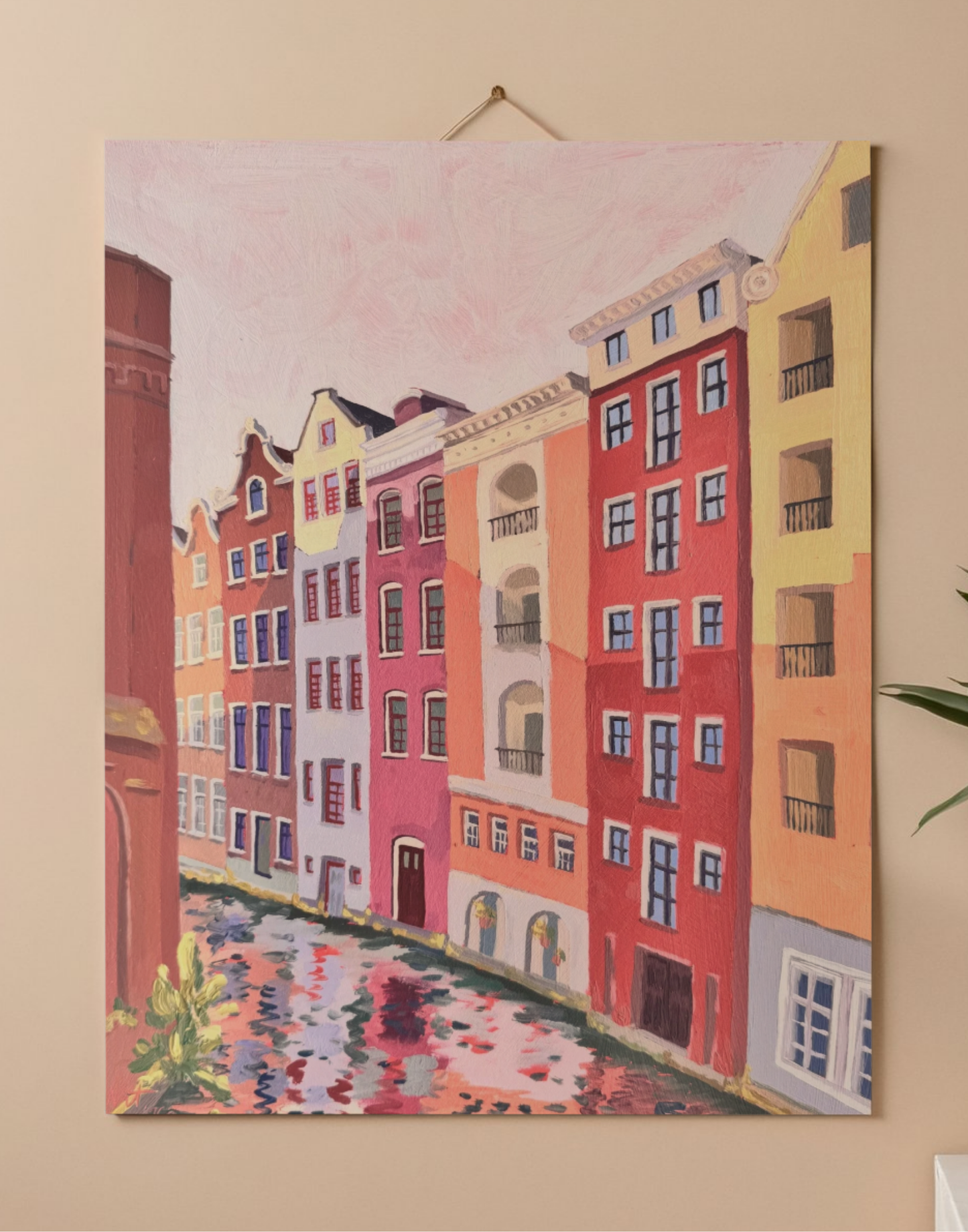 "Rainbow Amsterdam" Print