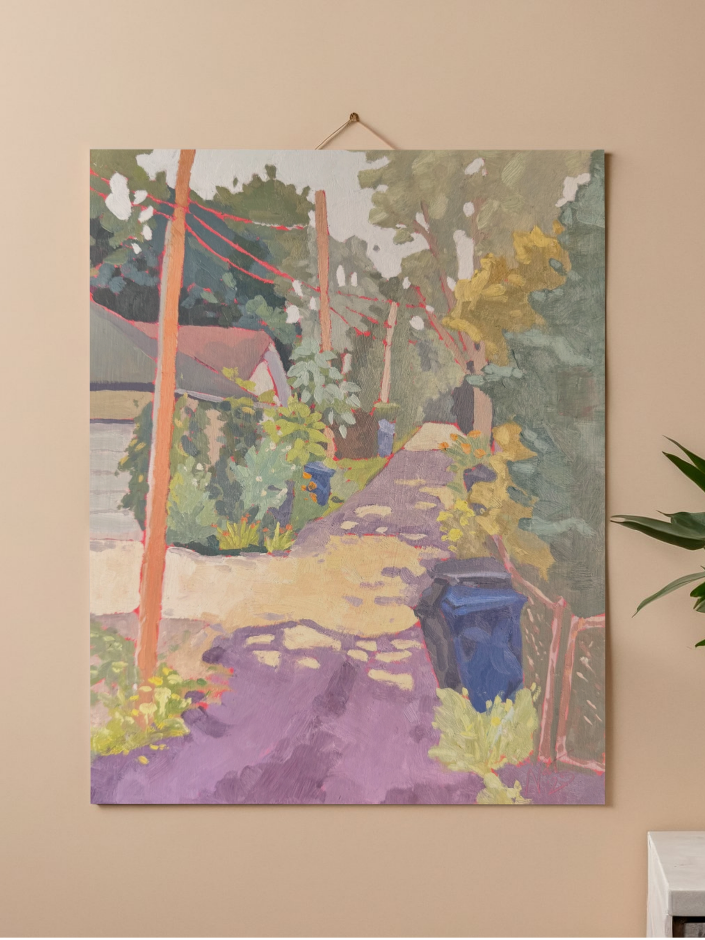"Garden Alley" Print