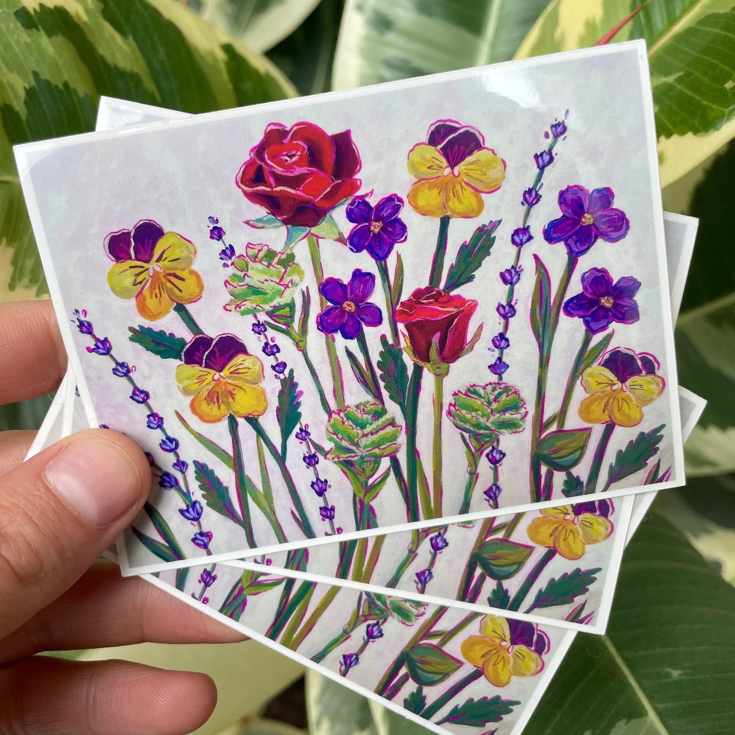 Pride Flower Sticker