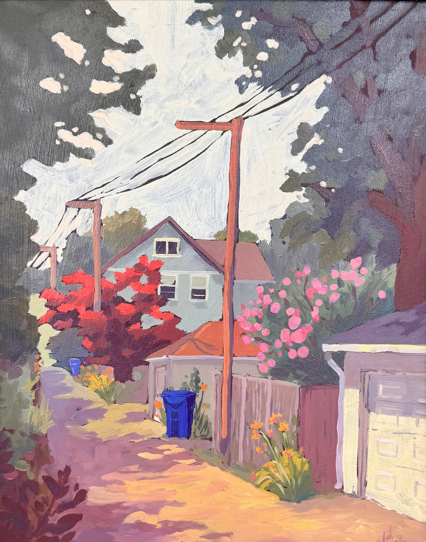 "Central Street Alley" Print