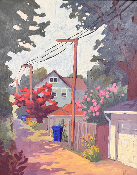 "Central Street Alley" Print