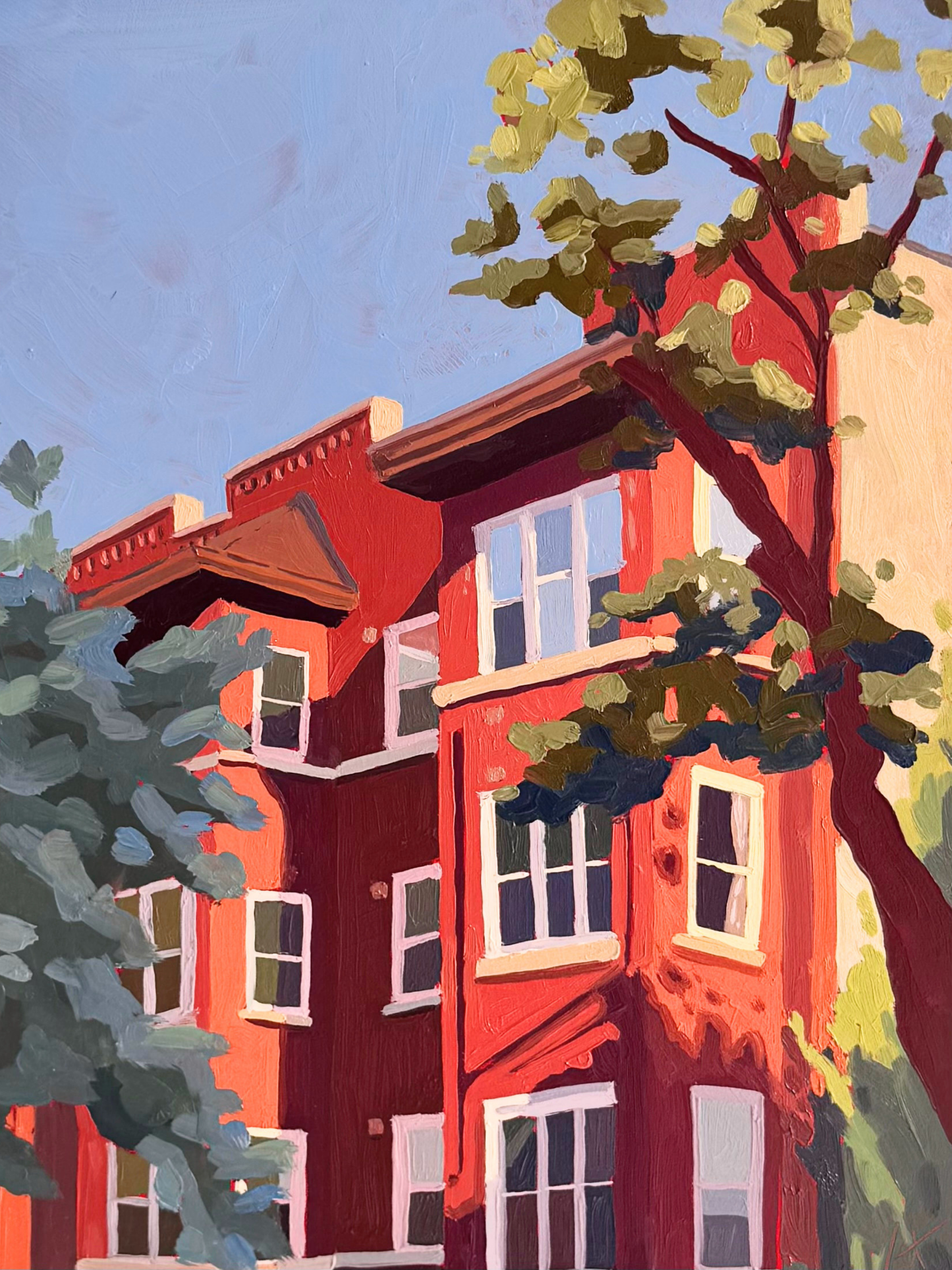 "Uptown in Spring" Print