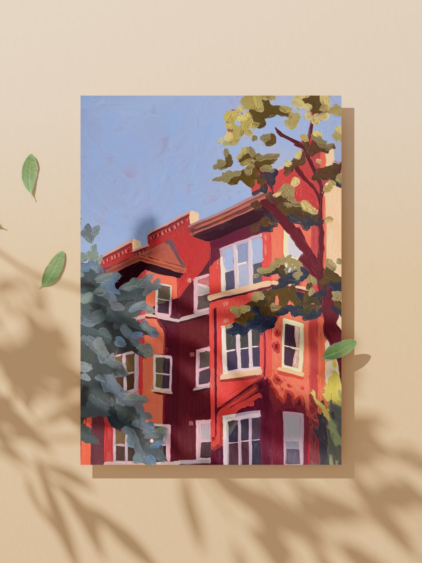 "Uptown in Spring" Print