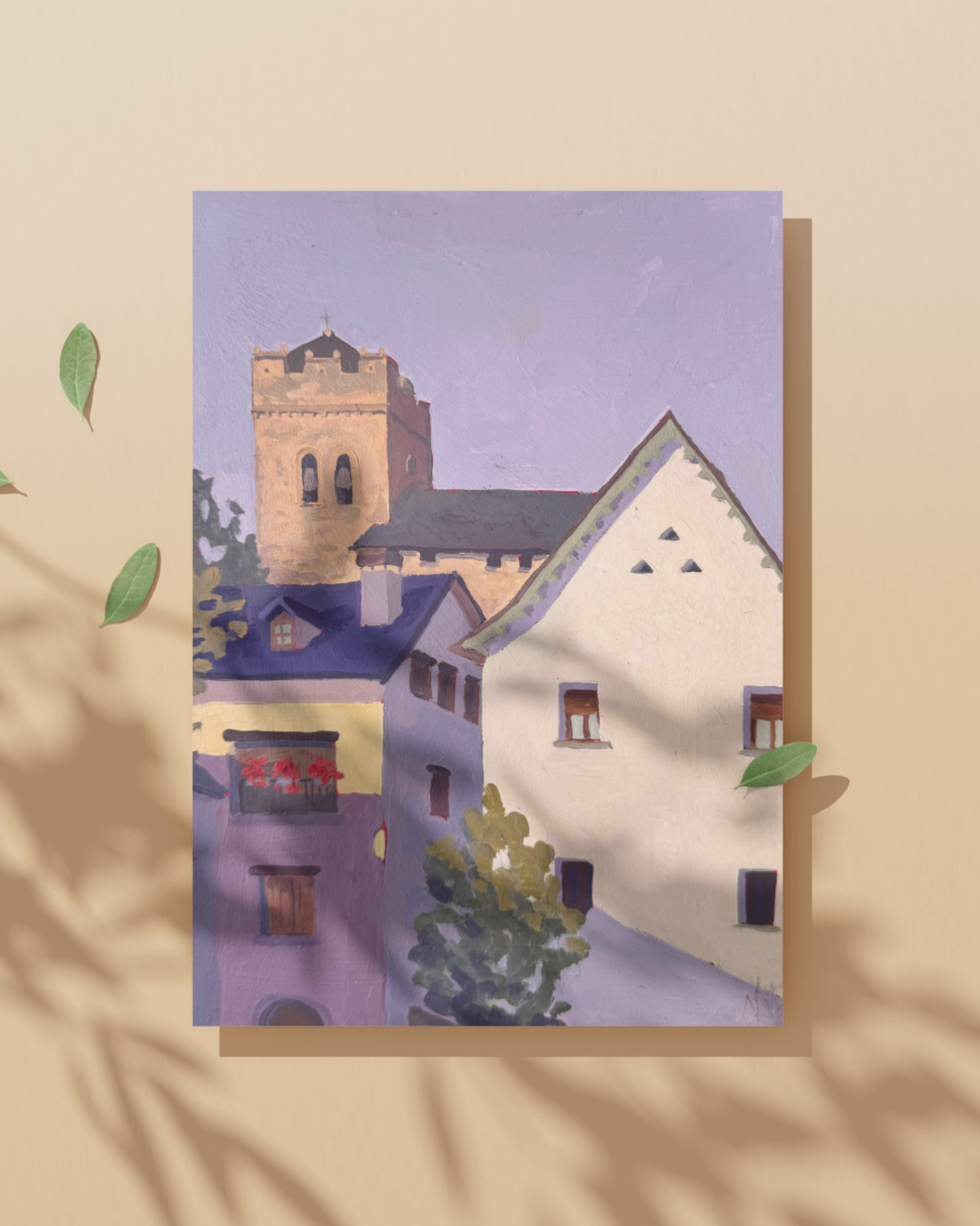 "Buildings of Broto" Print