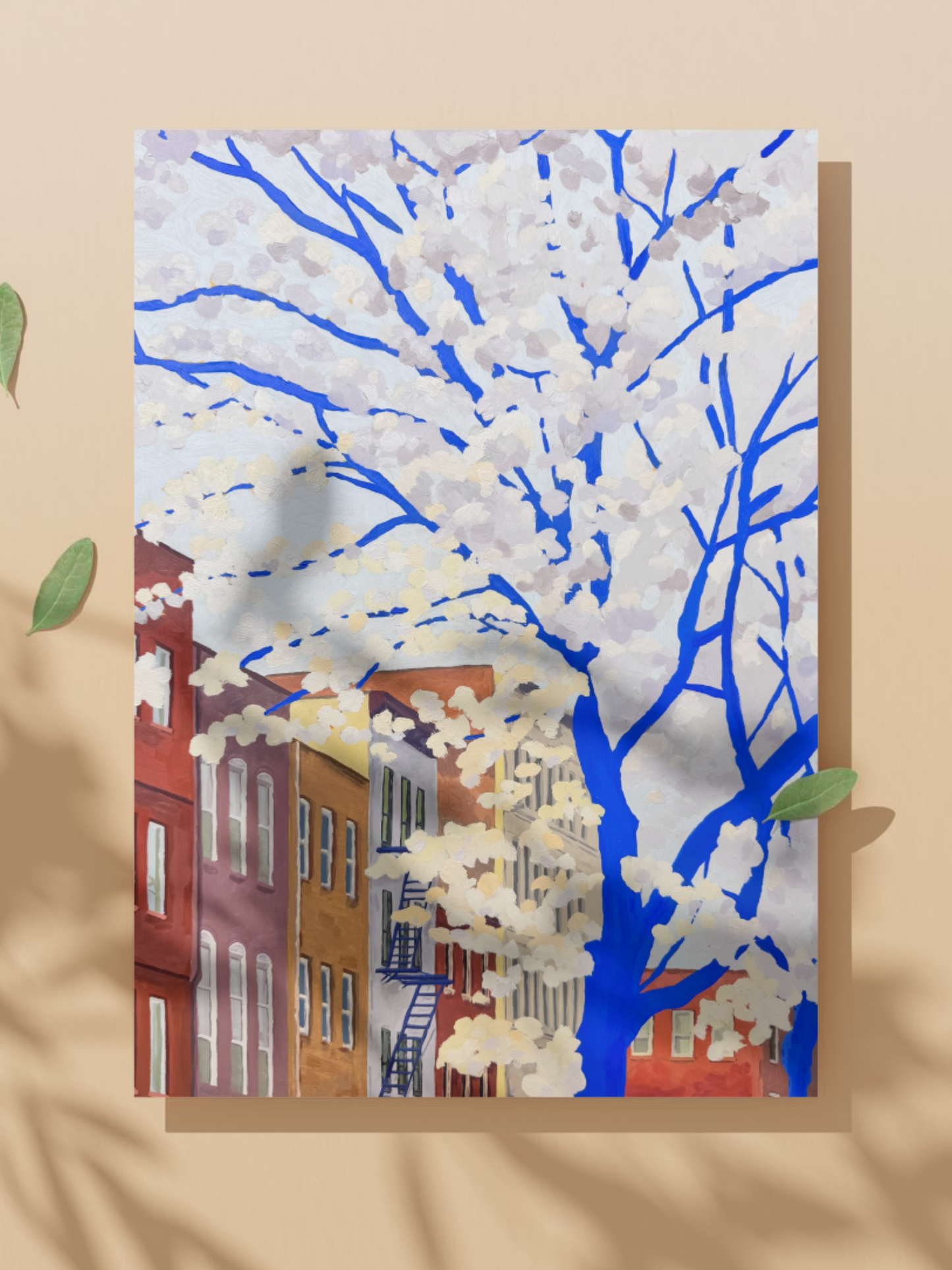 "Blooms in Williamsburg" Print