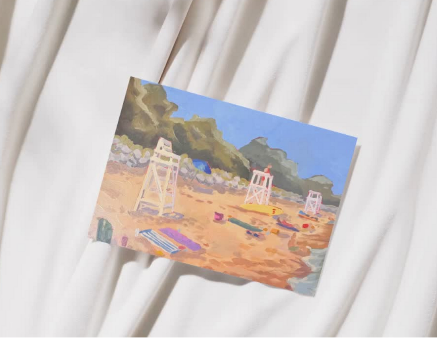 "Feet in the Water" Print