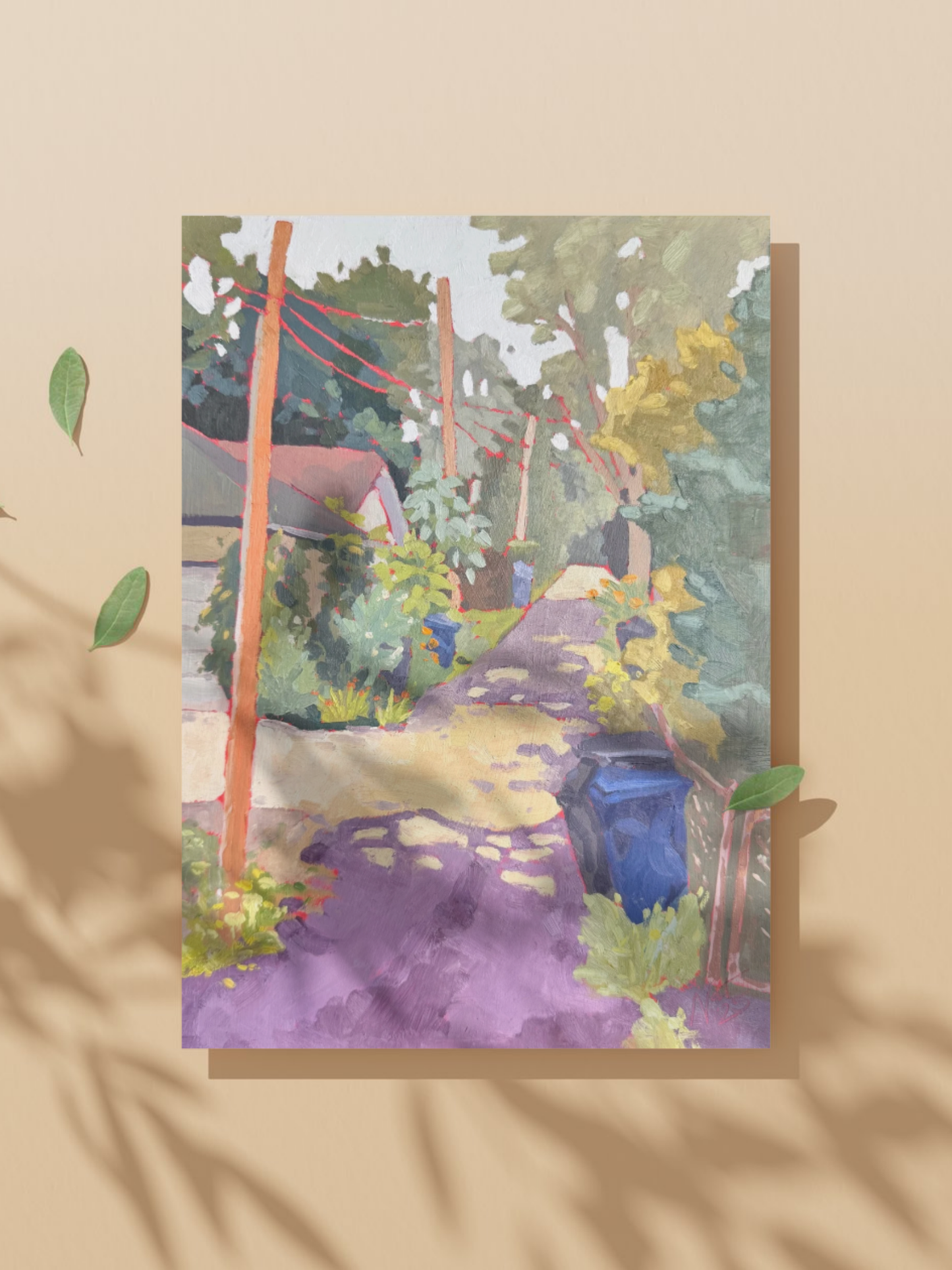 "Garden Alley" Print