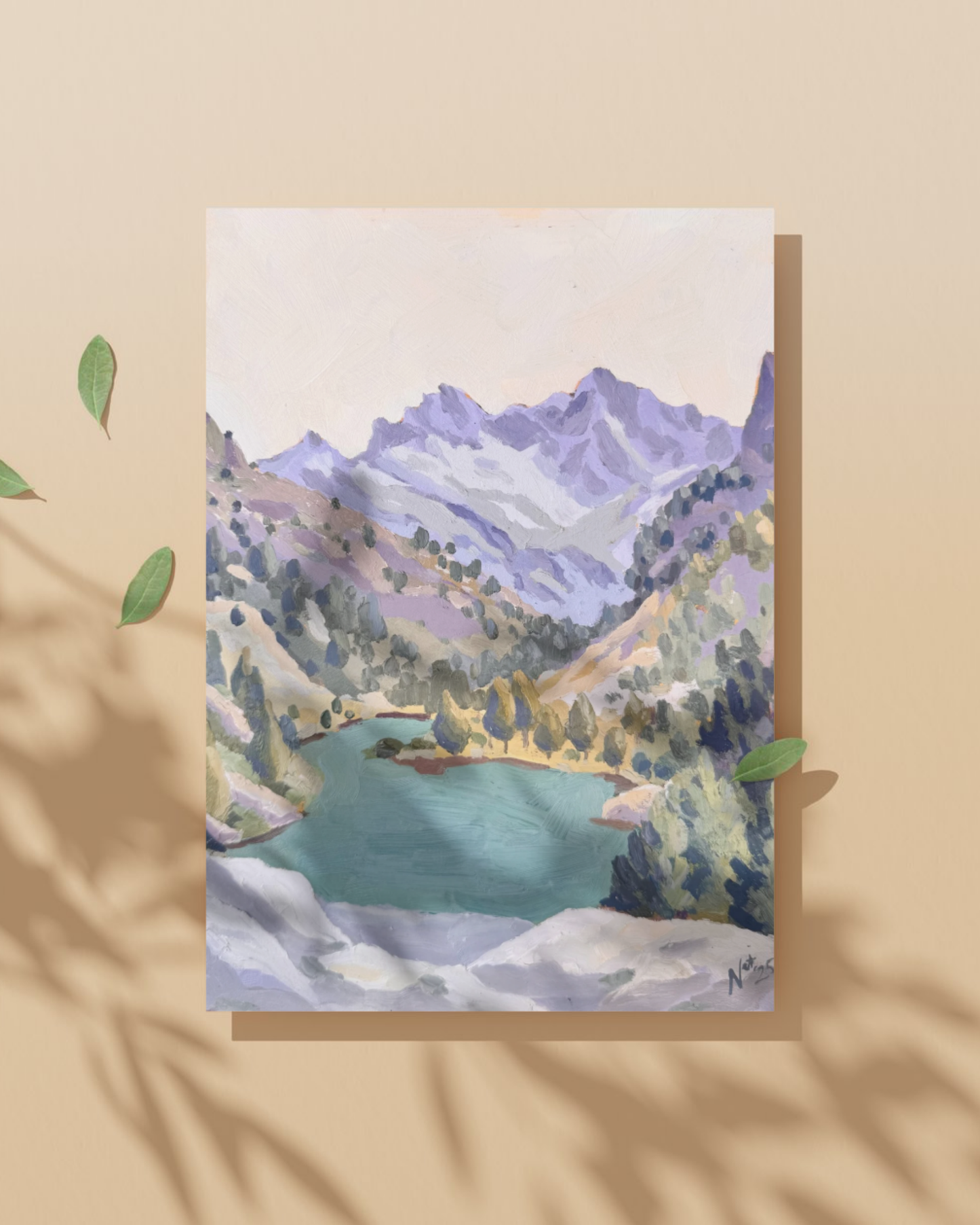"Estany de Beribessi" Print