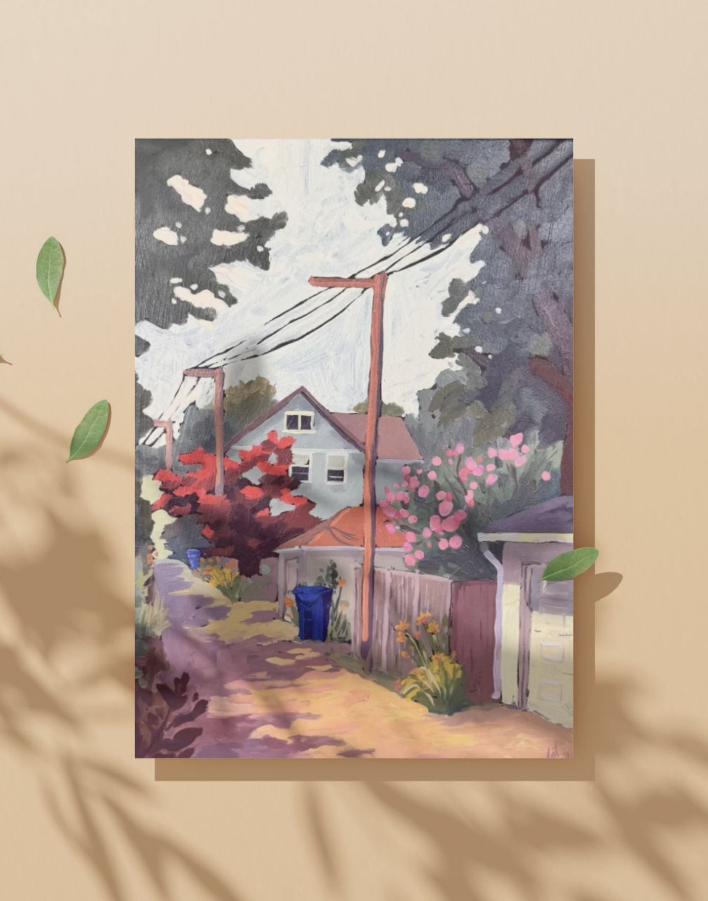 "Central Street Alley" Print