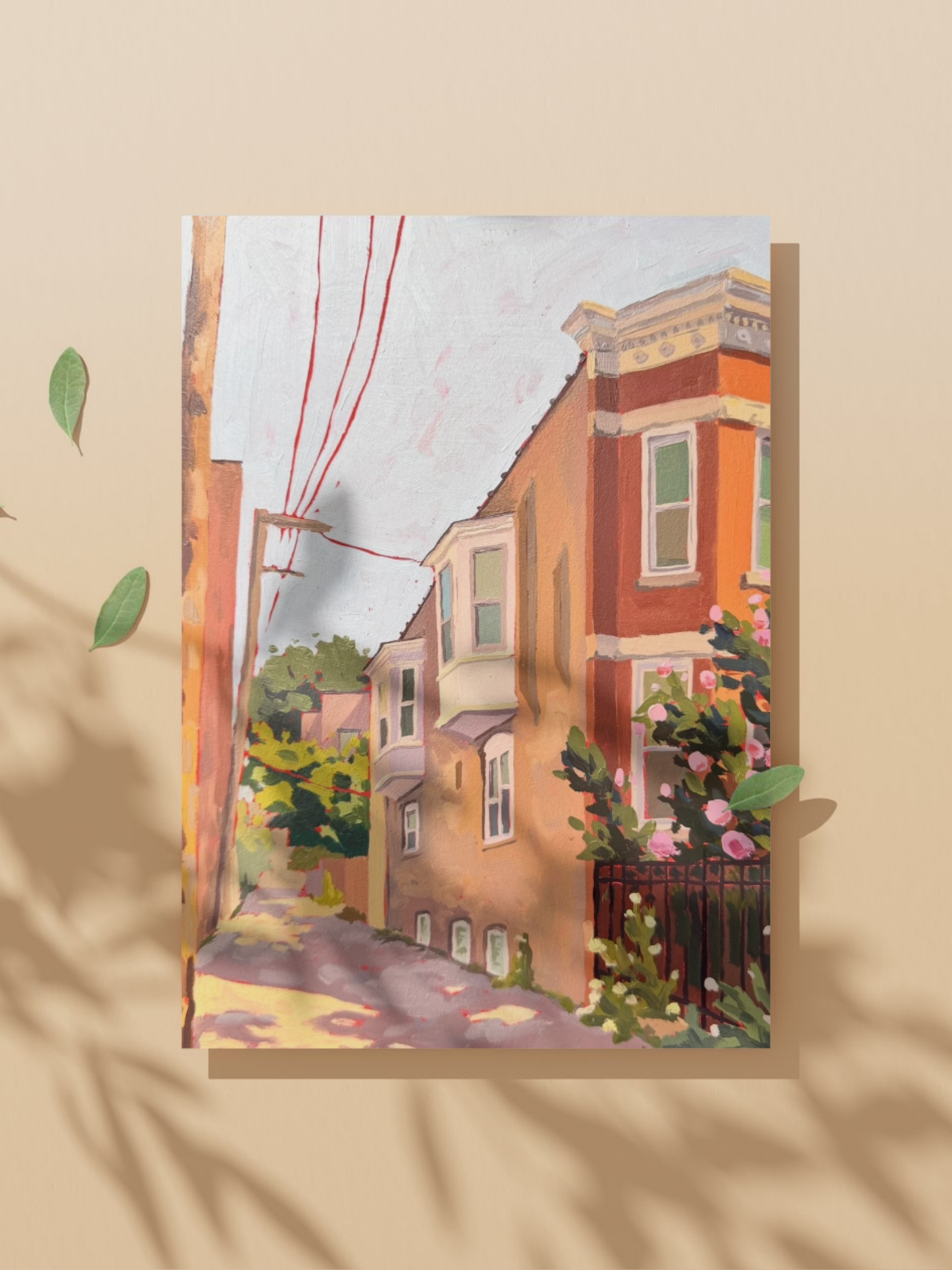 "Hibiscus Alley" Print Listing