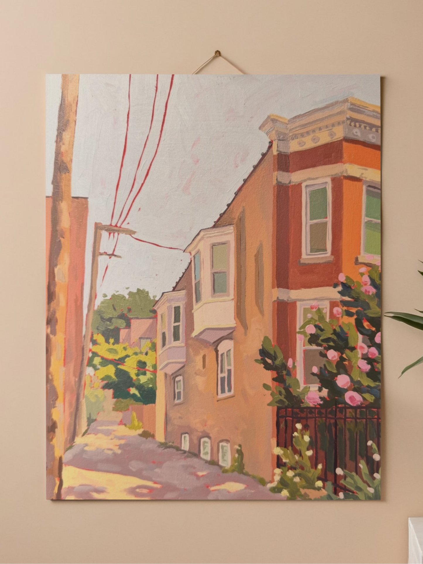 "Hibiscus Alley" Print Listing