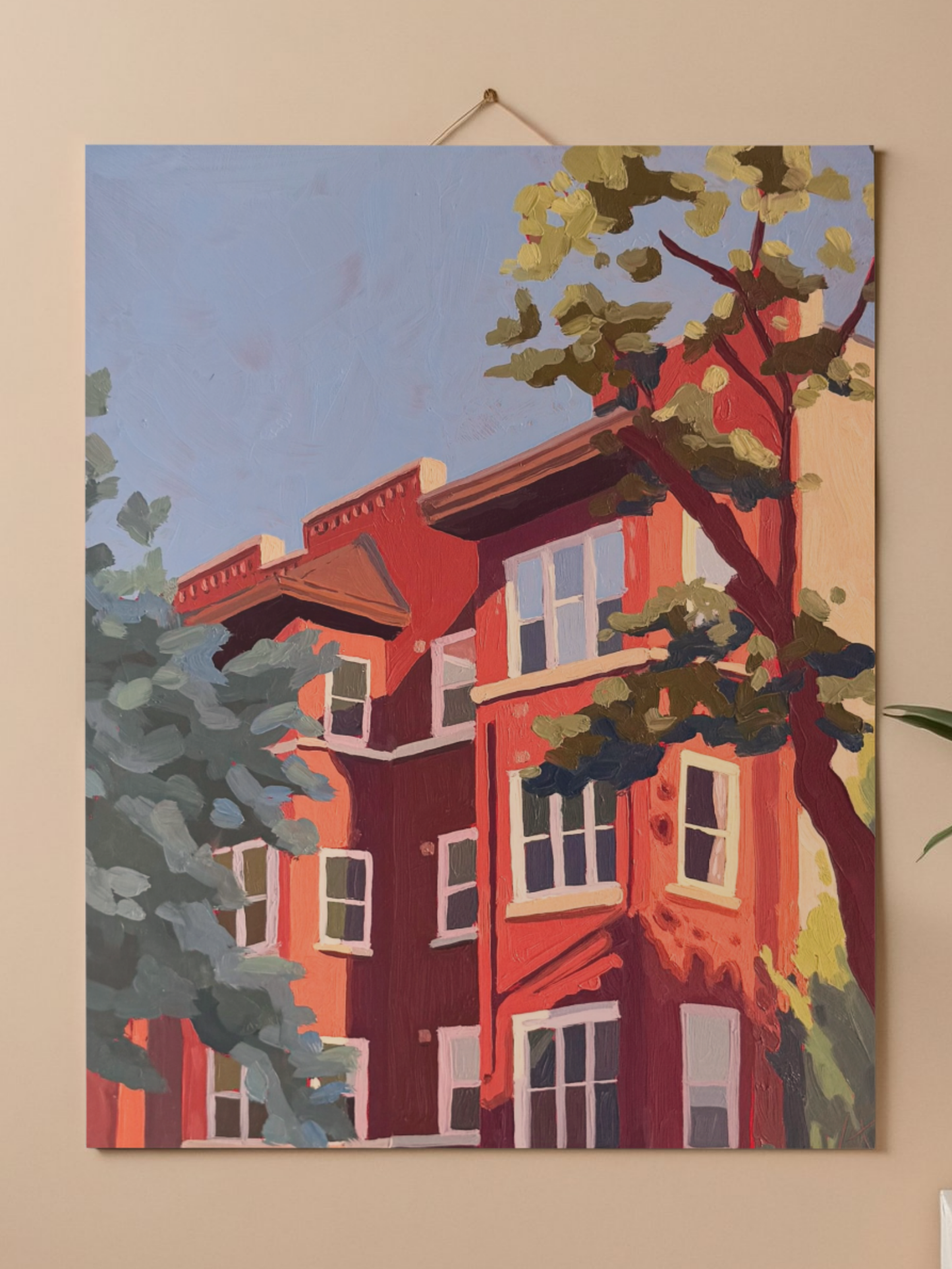 "Uptown in Spring" Print