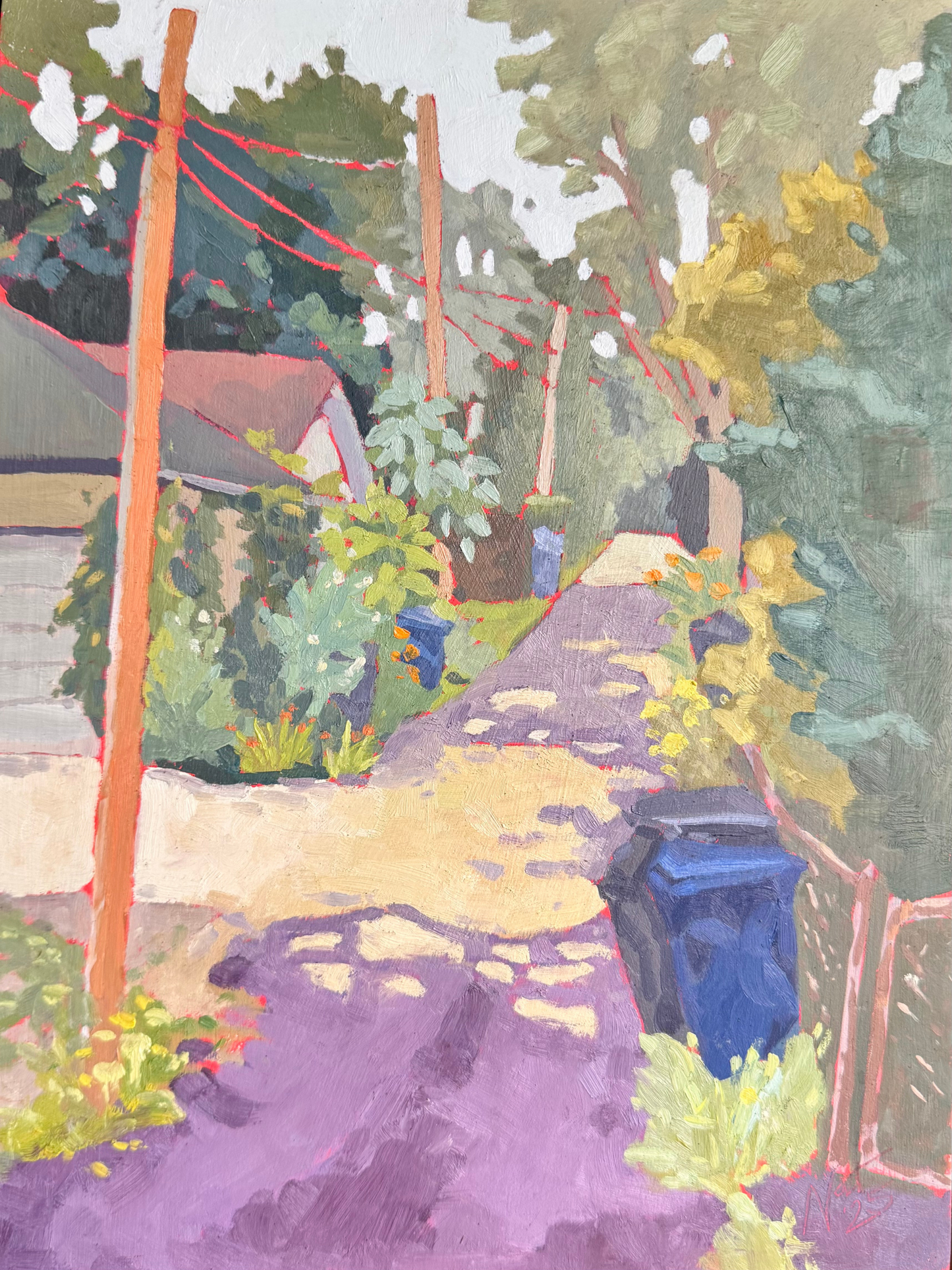 "Garden Alley" Print