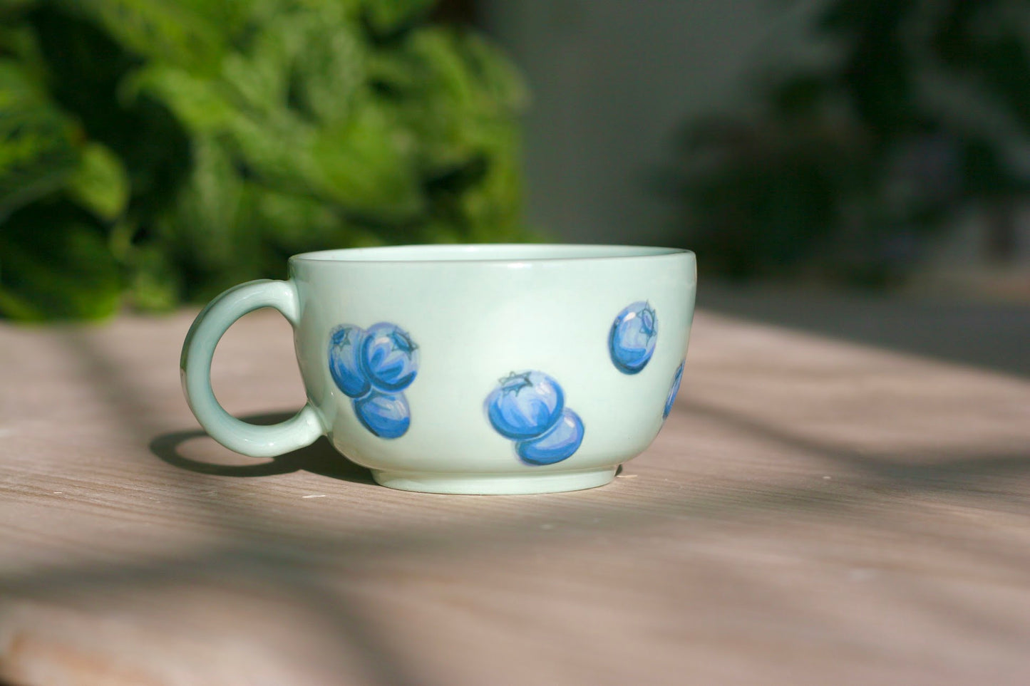 Blueberry Cappuccino Mug