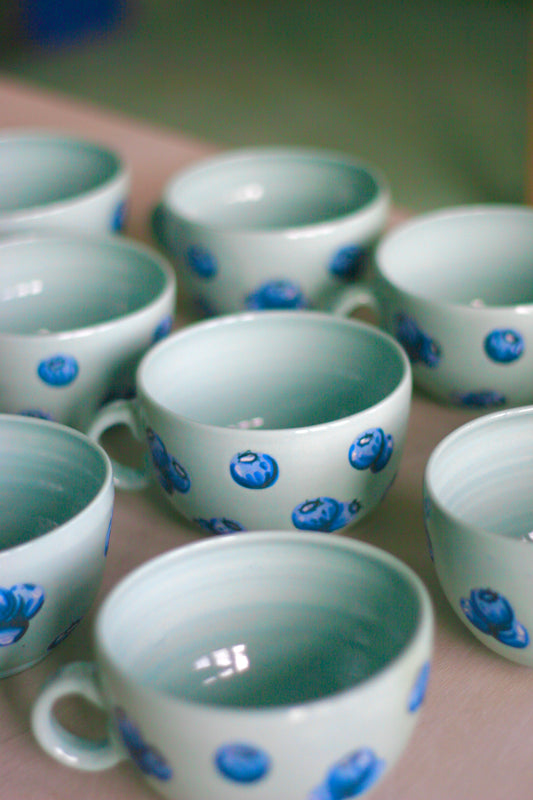 Blueberry Cappuccino Mug