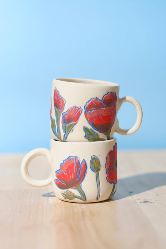Poppy Espresso Cup