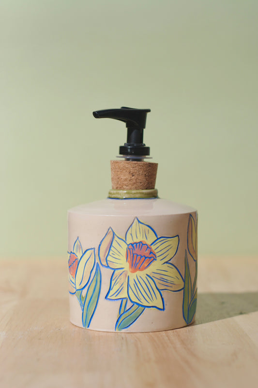 Daffodil Soap Dispenser 2