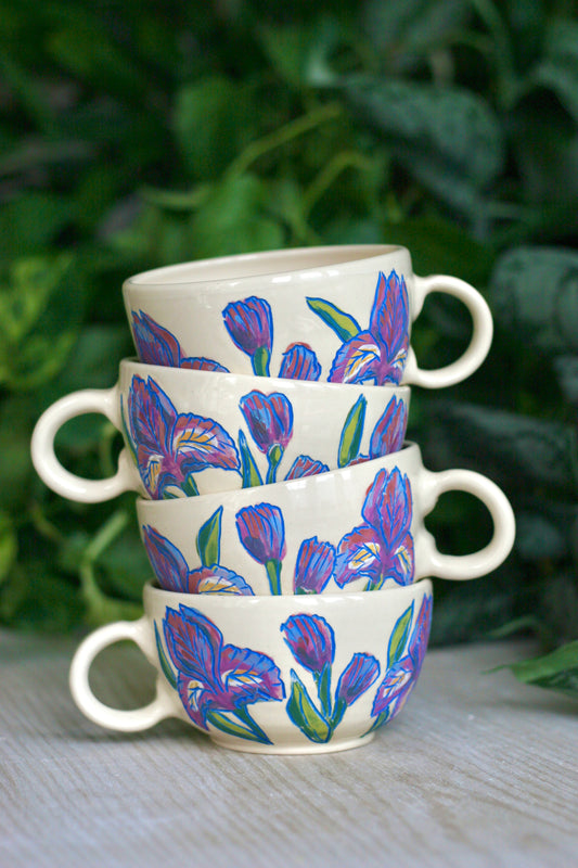 Iris Cappuccino Cup