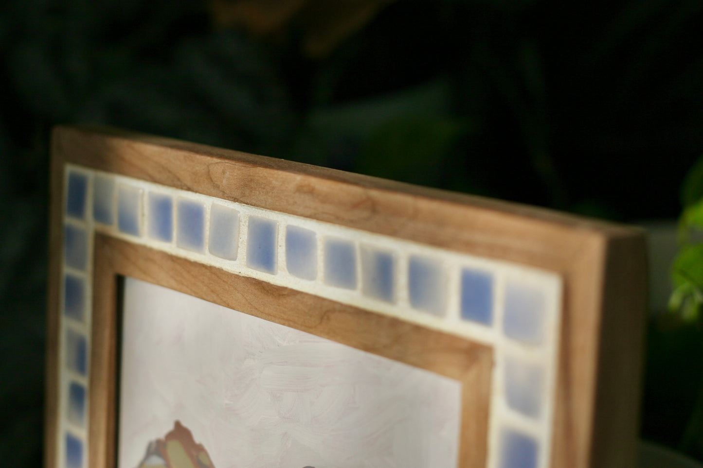 "Rainy Day in the Pyrenees" ✦  Original Plein Air Oil Painting in Handmade Cherry Frame ✦ Spain Plein Air Collection