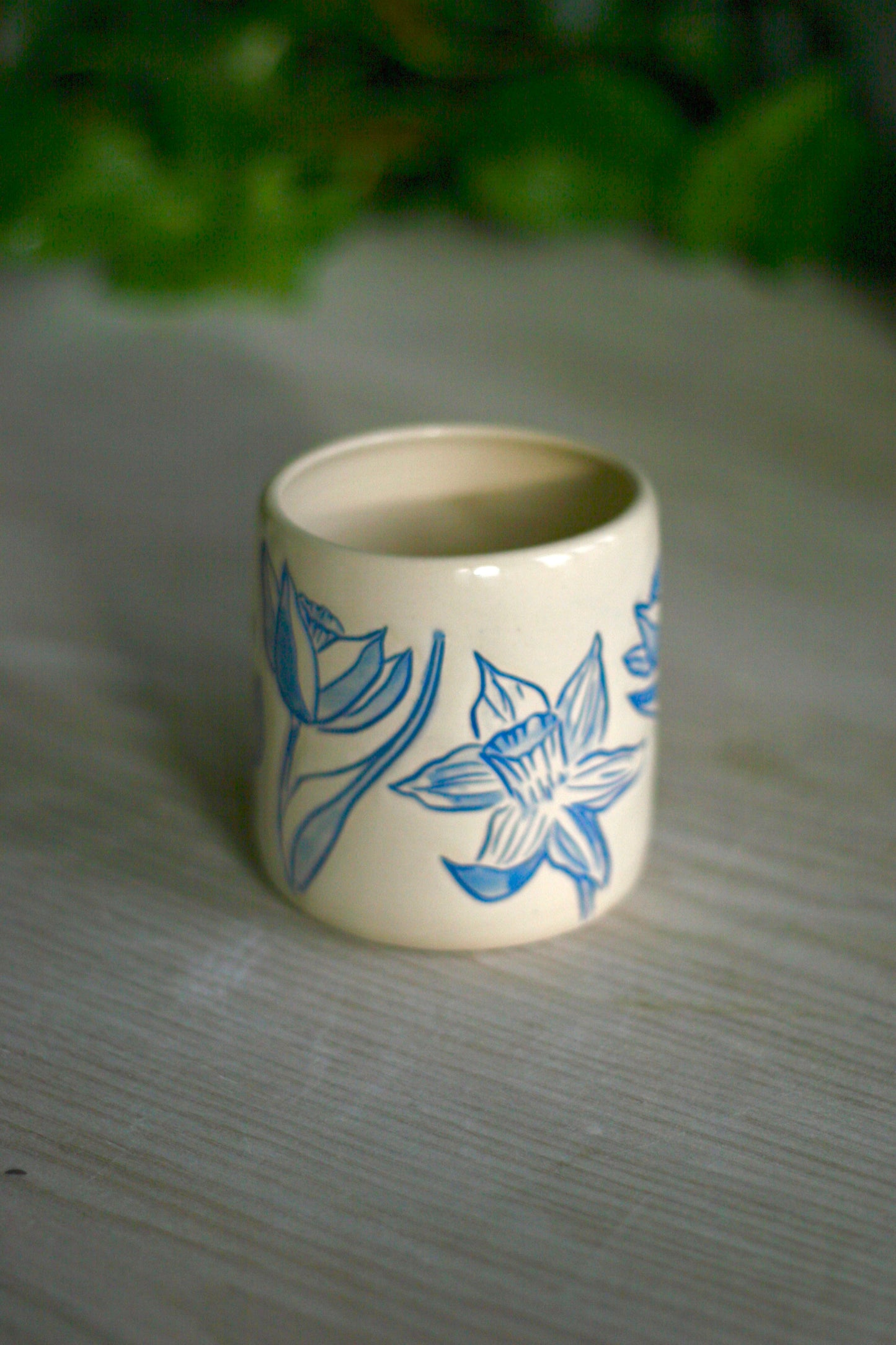 Blue Daffodil Mug