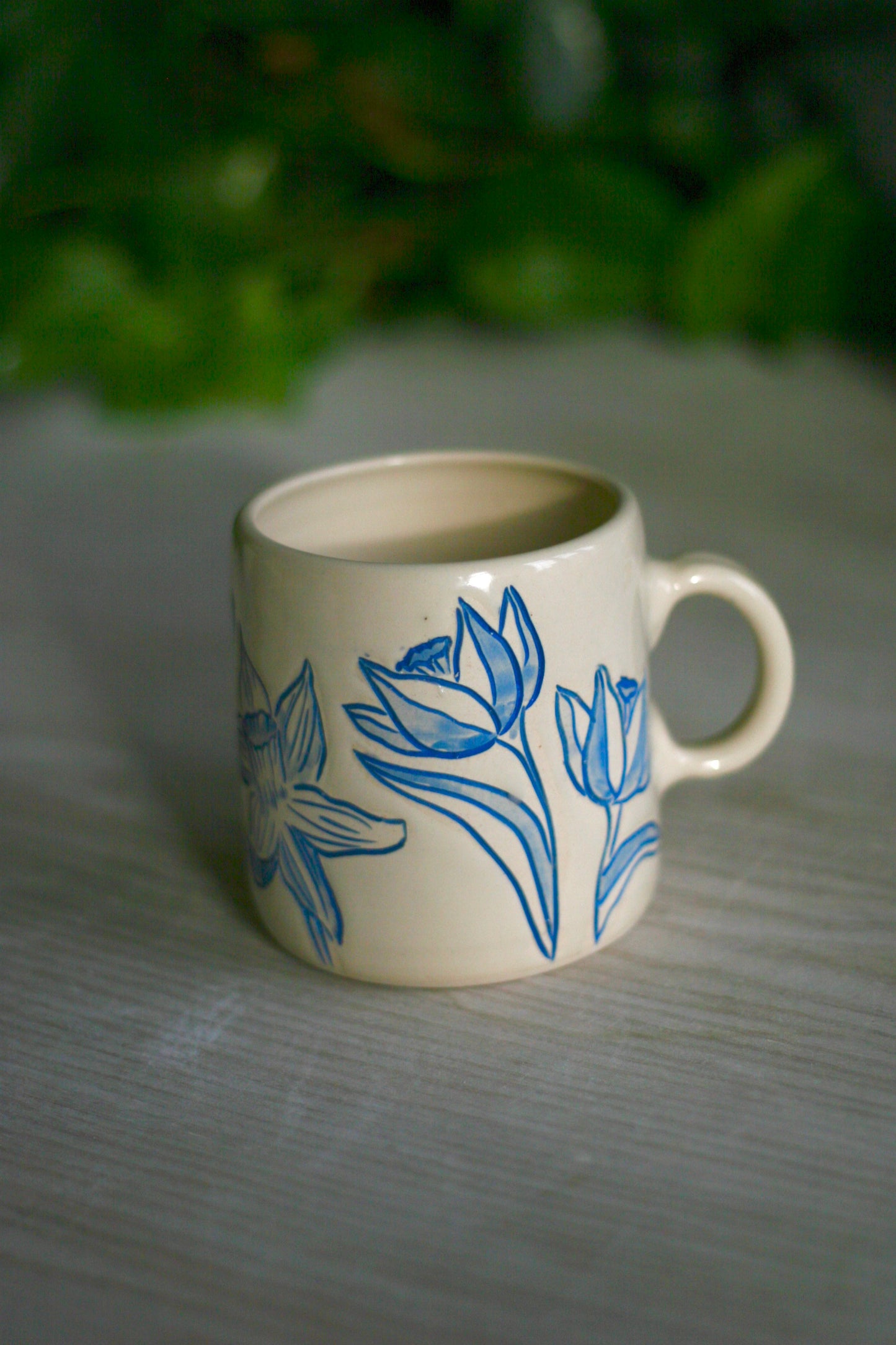 Blue Daffodil Mug