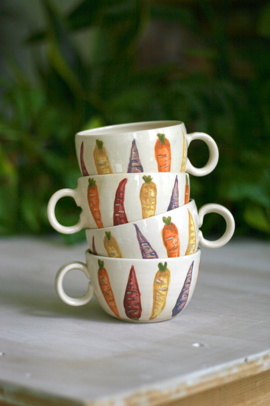Carrot Cappuccino Mug