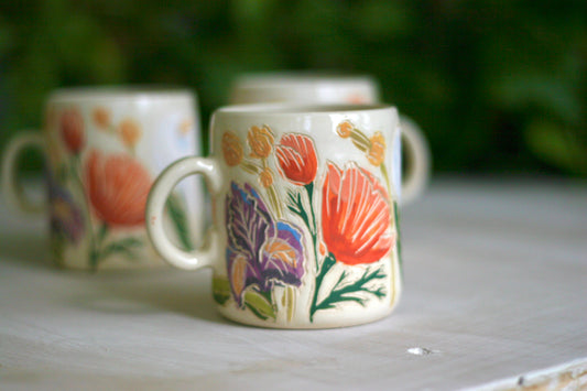 Cali Wildflowers Mug