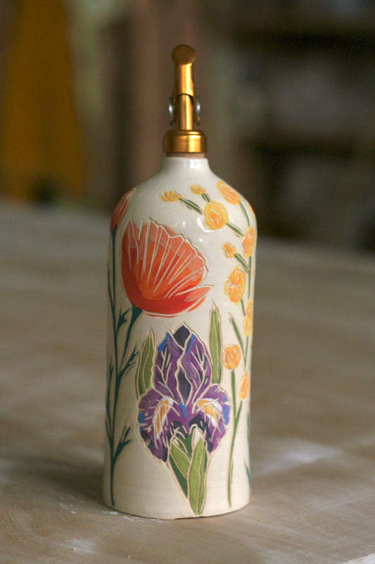California Wildflower Oil Bottle #3