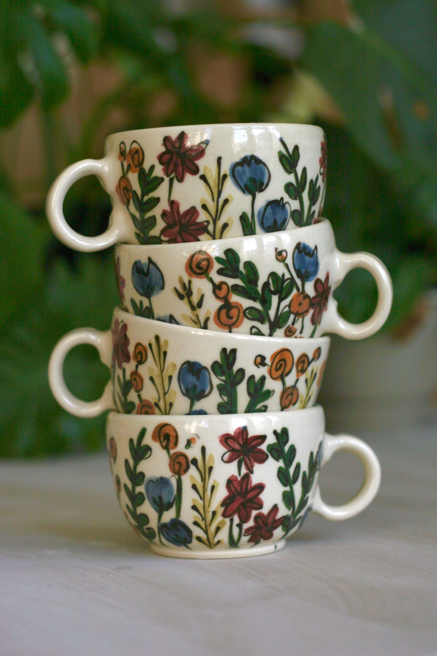 Wildflower Cappuccino Cup ✶ PREORDER ✶