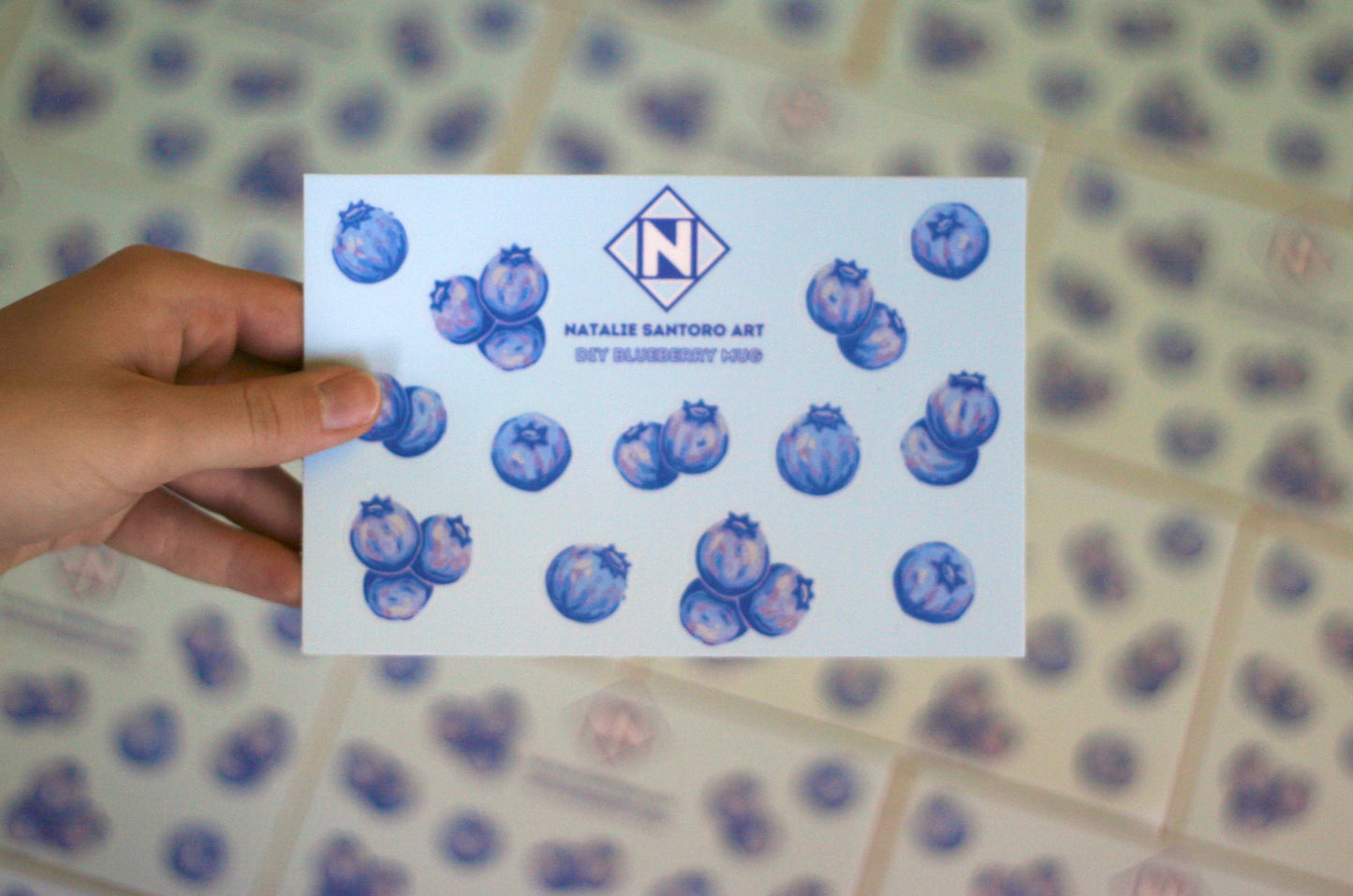 Blueberry Sticker Sheet