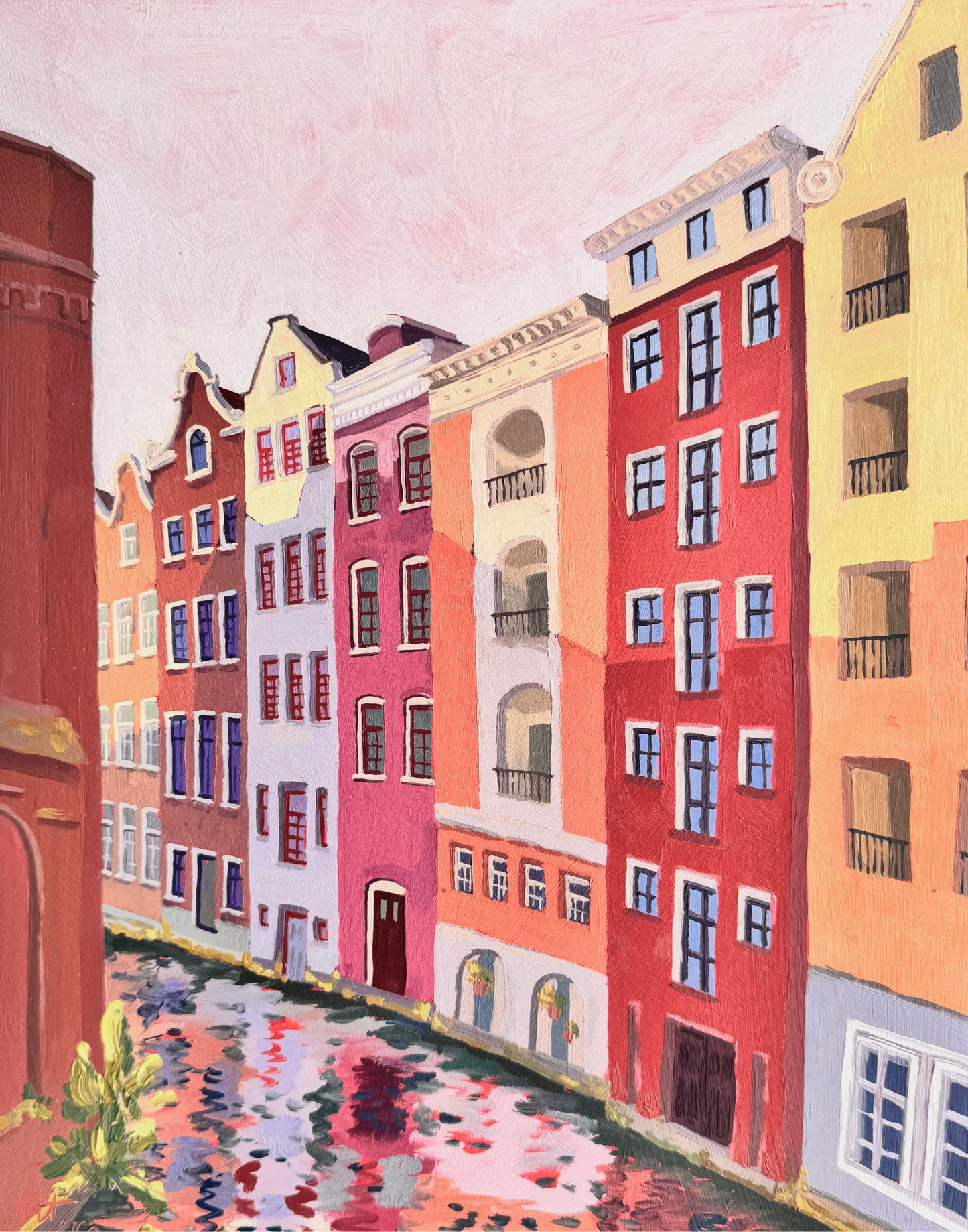 "Rainbow Amsterdam" Print